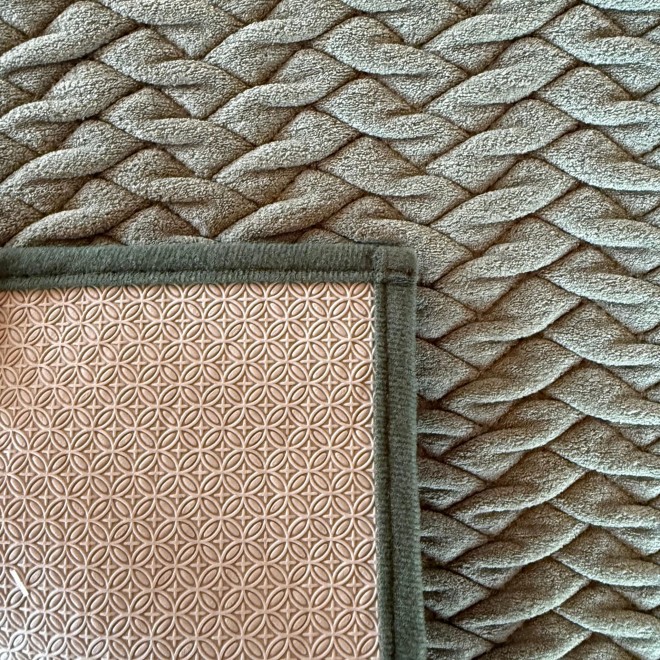 Alfombra Diseño Relieve Trenzado...