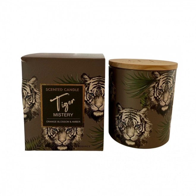 Vela Linea Safari - Naranja y Ambar...