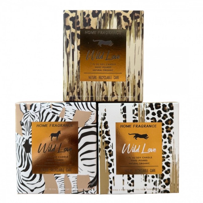 Vela Linea Salvaje y Natural -...