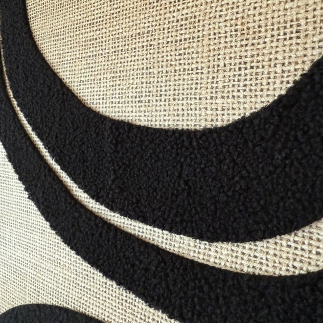 Cuadro Intervenido Textil 80x60 cod...