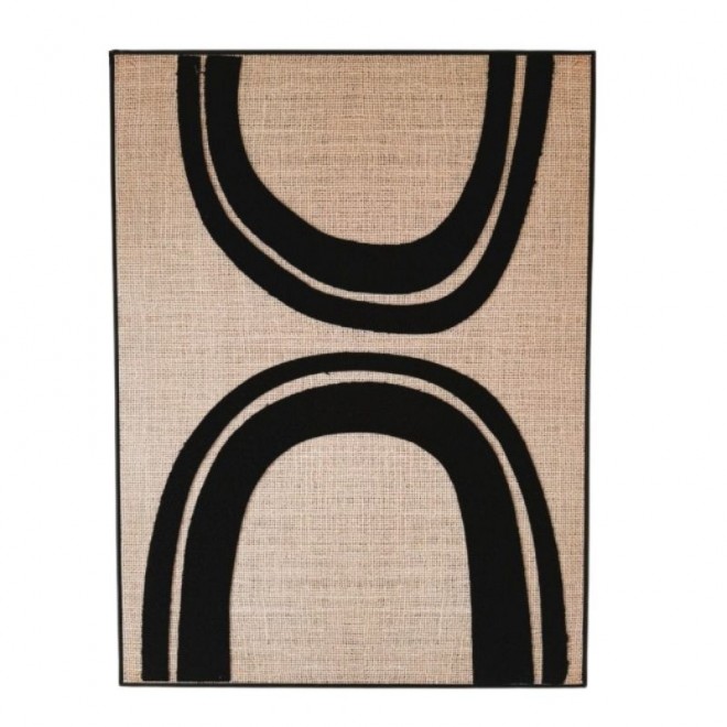 Cuadro Intervenido Textil 80x60 cod...