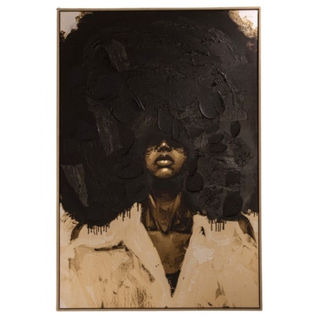 Cuadro Texturado Intervenido Oleo 123...