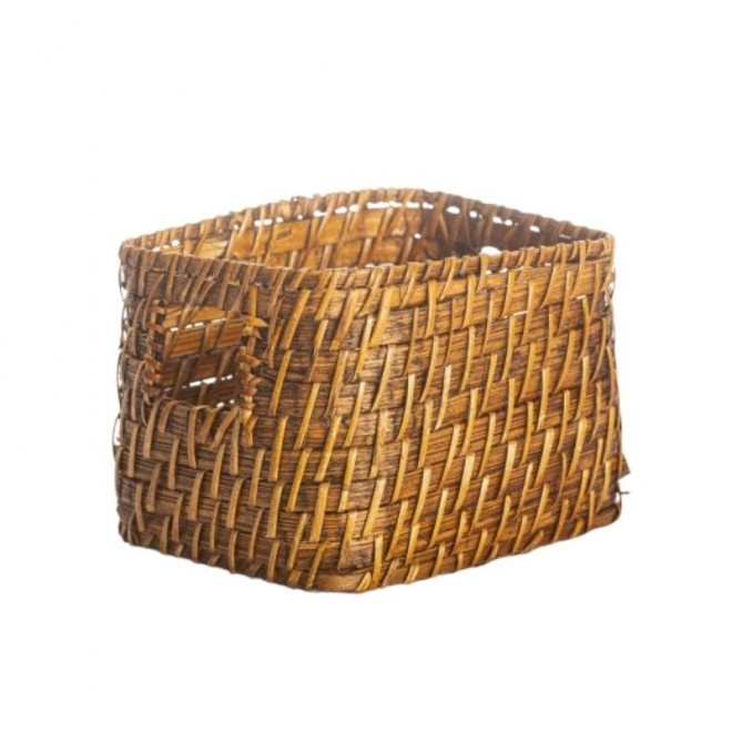 Canasto Organizador de Rattan cod 130914
