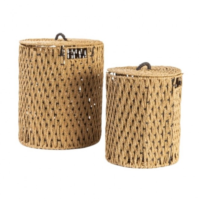 Canastos con Tapa set x2 cod. 497246