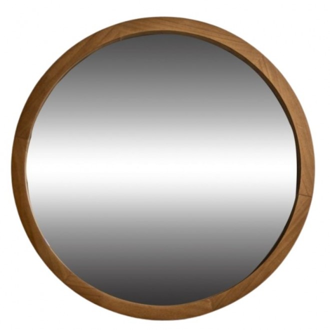 Espejo Madera Lustrada 60 cm cod 224176