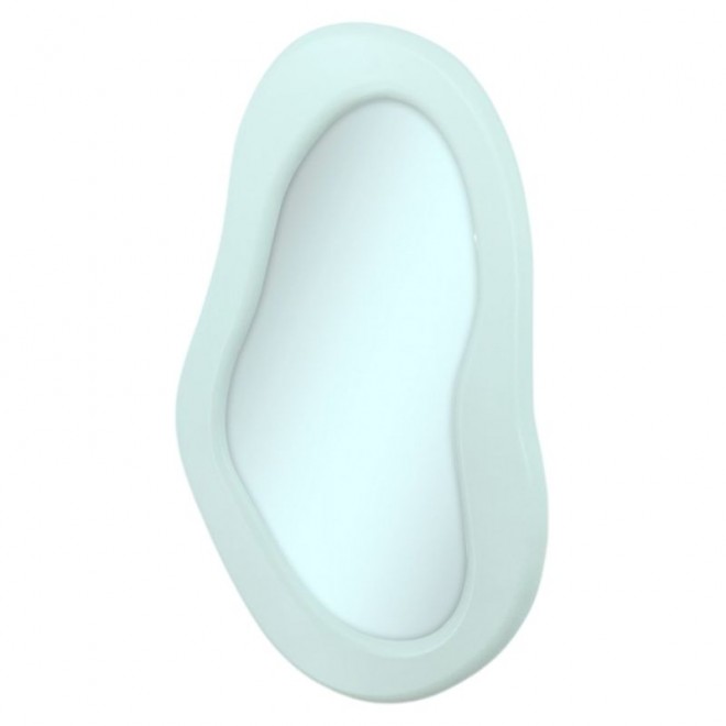 Espejo Forma Organica Madera Laqueada...