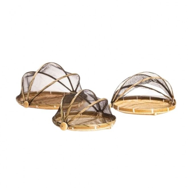 Bandeja de Bamboo set x 3 cod 130901...