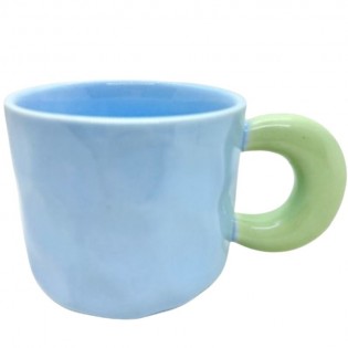 Taza Ceramica diseño ondas...