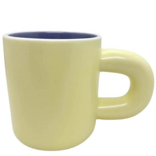 Taza Ceramica Bicolor cod 265125