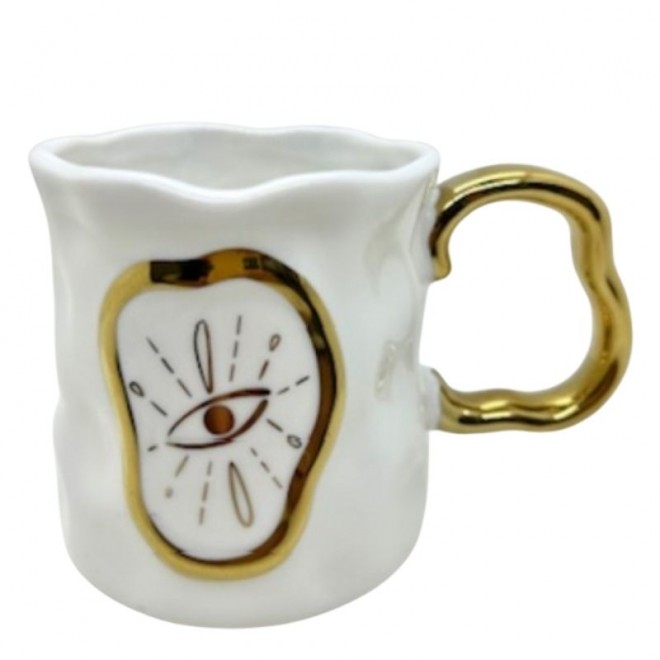 Taza Ceramica Diseño Ojo - Color...
