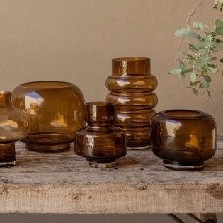 Jarron Vidrio Color 19cm x... 2