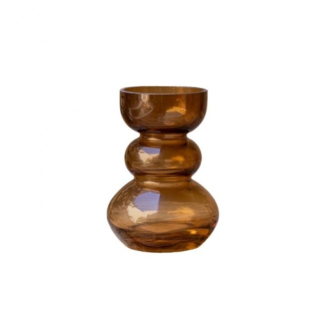 Florero Vidrio Color 14cm x 10cm cod....