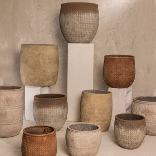 Maceta de Cemento Texturado... 2