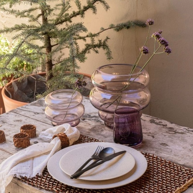 Jarron Vidrio 19cm x 20cm cod. 144177