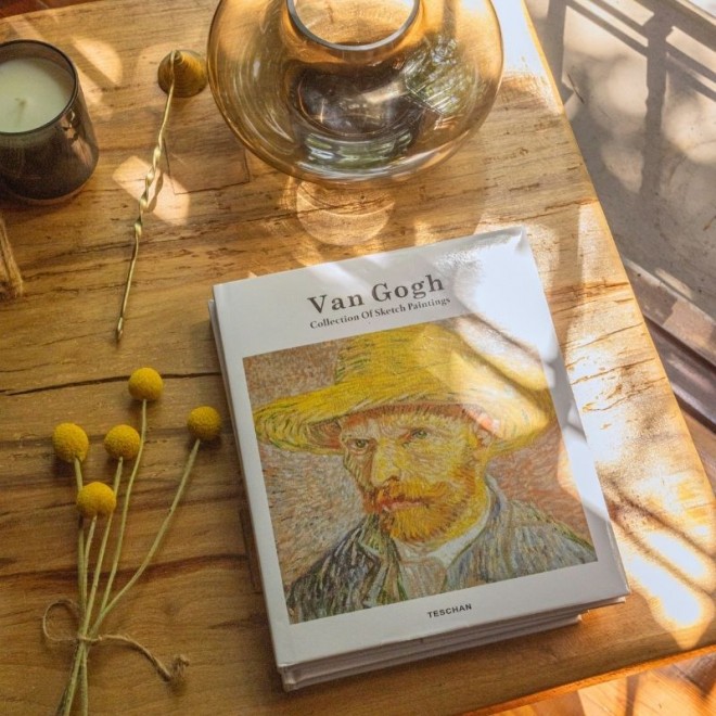 Libro Hojas Ilustrativas Van Gogh...