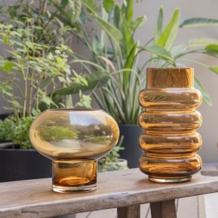 Florero Vidrio Color 26cm x... 2