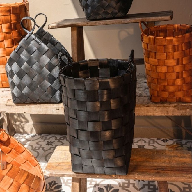 Canastos Madera Laminados Set x3...