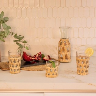 Vaso de Vidrio Cónico con... 2