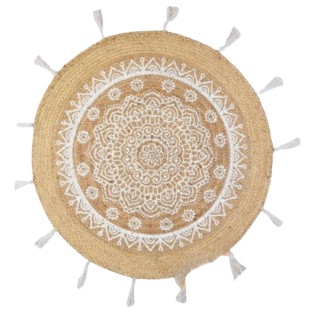 Alfombra de Yute c/ Mandala...