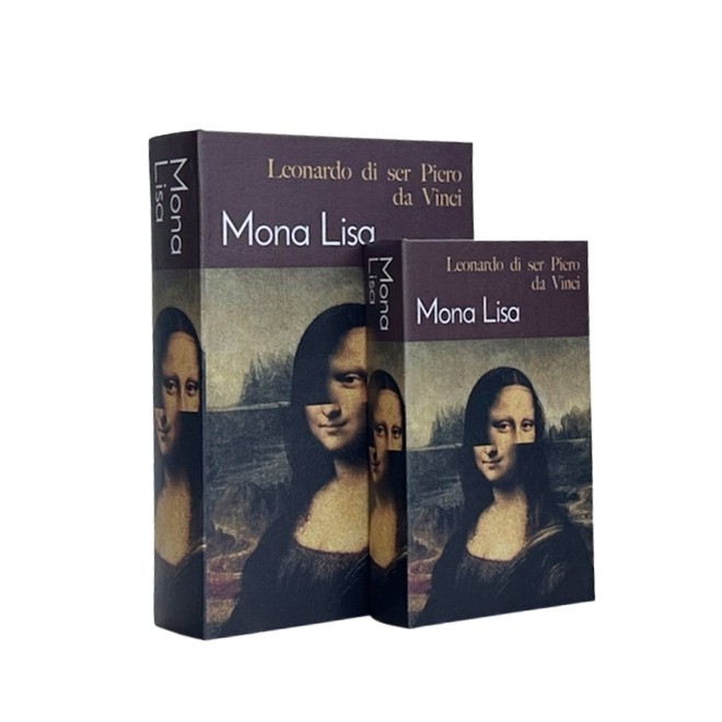 Libro Caja Mona Lisa Set x 2 cod. 623119