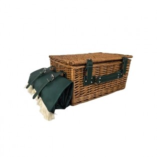 Cesta de picnic de mimbre... 2