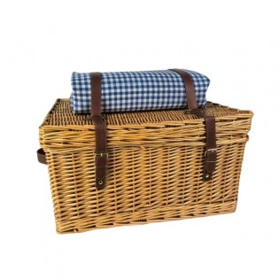 Cesta de picnic de mimbre... 2