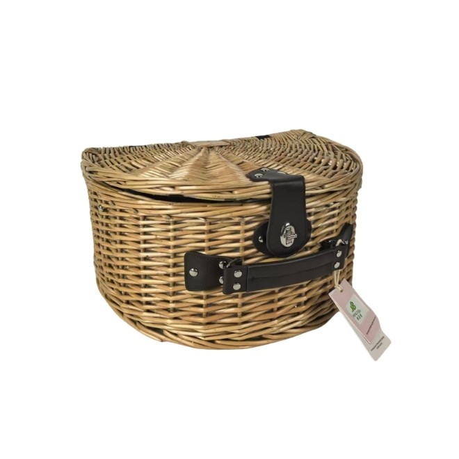 Cesta de picnic de mimbre Amarilla...