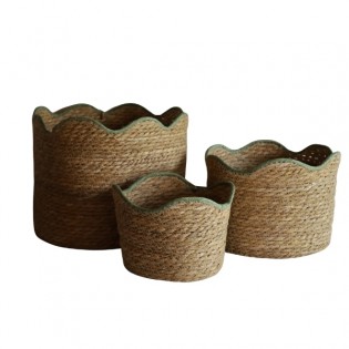 Canasto de Fibra Natural...