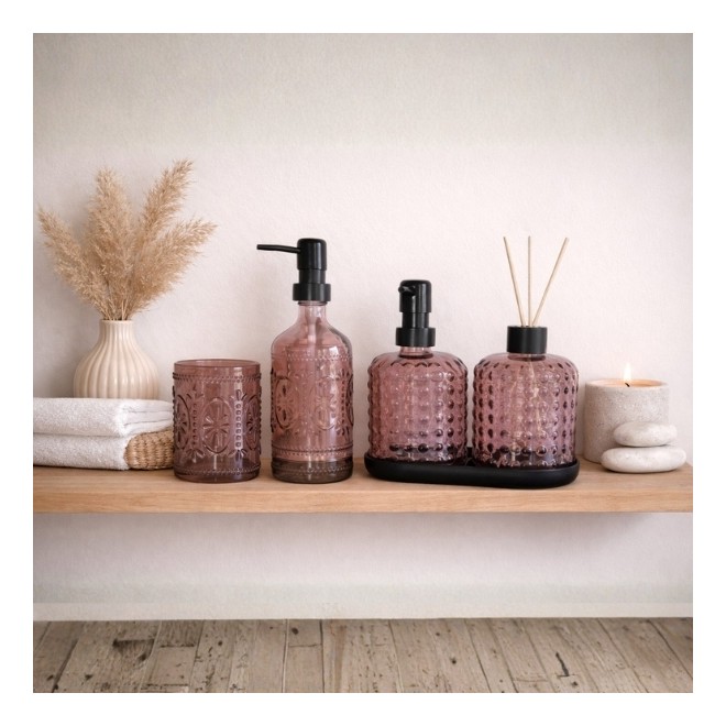 Dispenser con vaso para baño de 380ml...