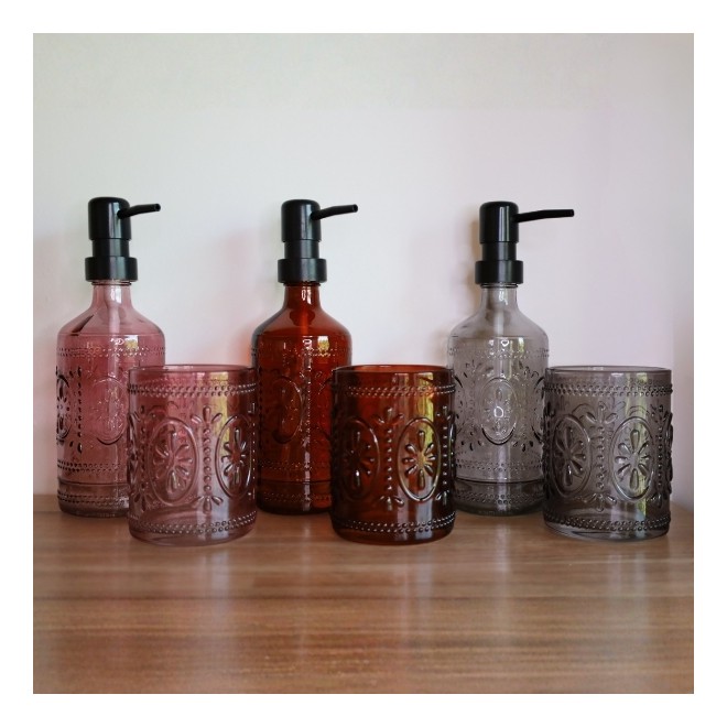 Dispenser con vaso para baño de 380ml...