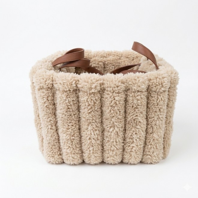 Canastos Textiles con Asas de...