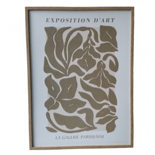 Cuadro Botánico Foam Green...