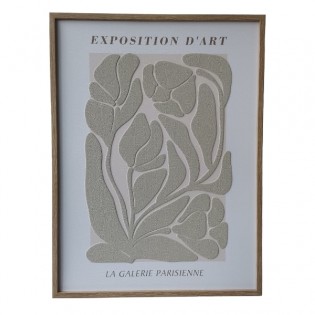 Cuadro Botánico Foam...