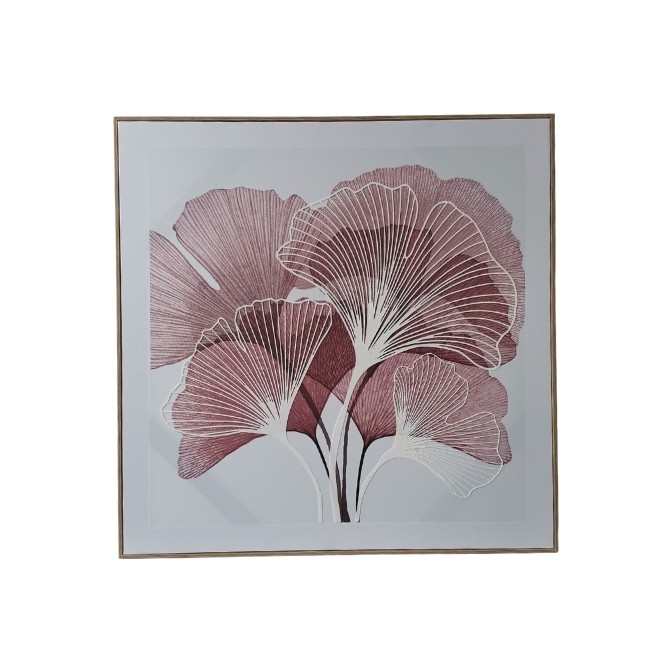 Cuadro Plaster Ginkgo Rose Cod.000011