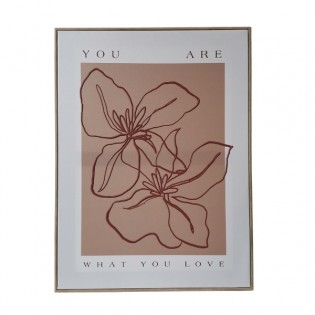 Cuadro Plaster Flower Soft...