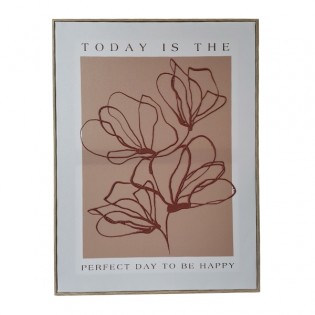 Cuadro Plaster Flower Earth...