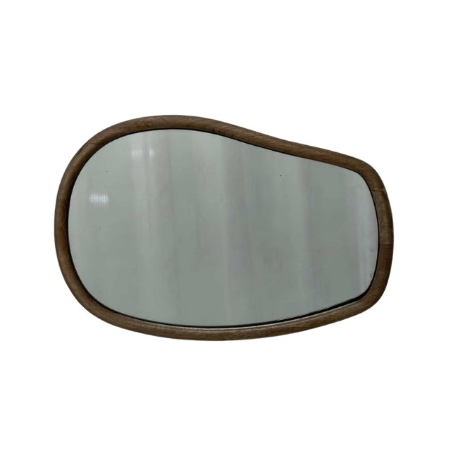 Espejo Marco madera natural lustrada...