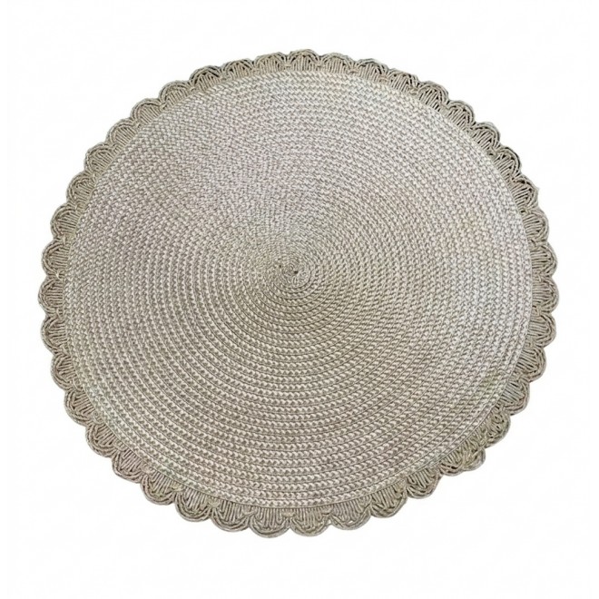 Individual centro con Borde Decorado...