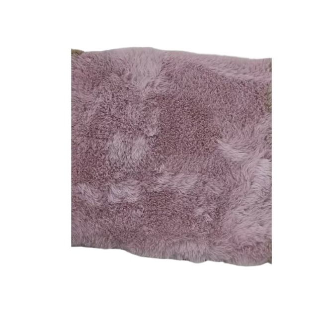 Alfombra Peluche Rosa 60cm x 40cm....