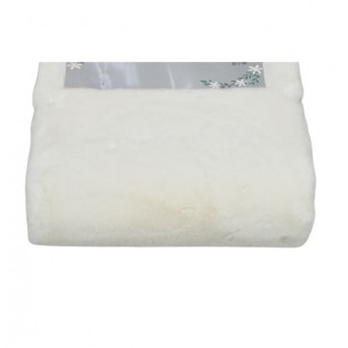 Alfombra Peluche Marfil...