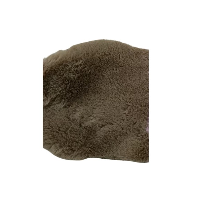 Alfombra Peluche Marrón 60cm x 40cm....