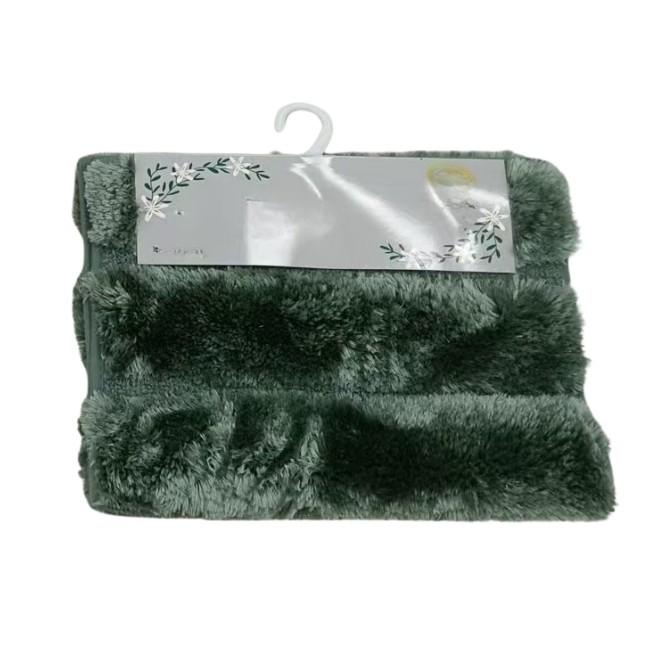 Alfombra Relieve Ondulado Verde 80cm...