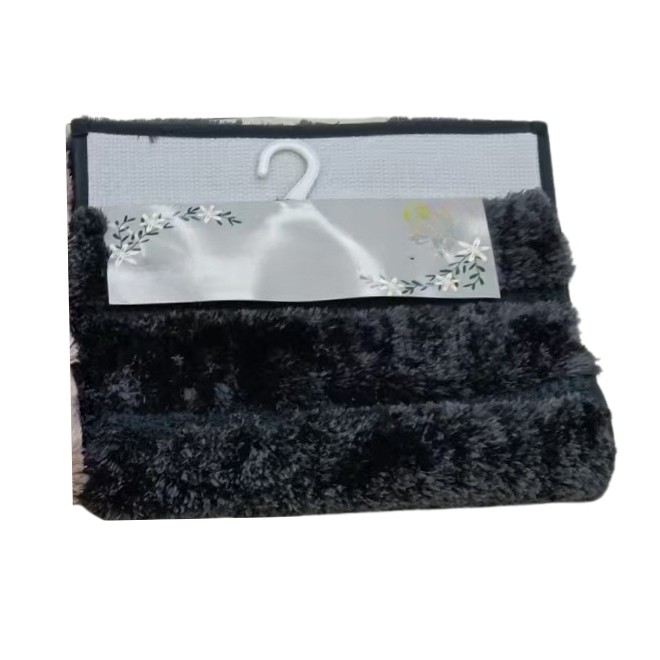 Alfombra Relieve Ondulado Negro 60cm...