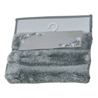 Alfombra Peluche Gris 80cm...