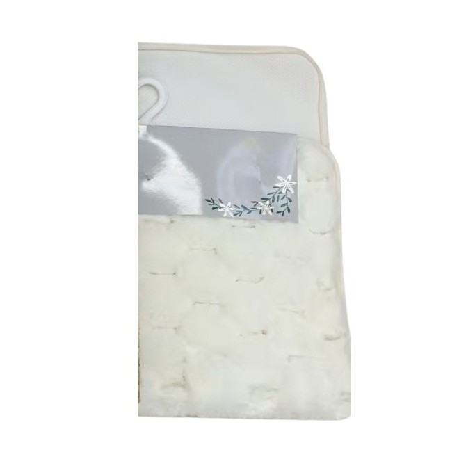 Alfombra Textura Cubos Marfil 80cm x...