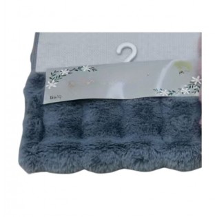 Alfombra Relieve Gris 80cm...