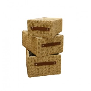 Canasto de Fibra Natural...