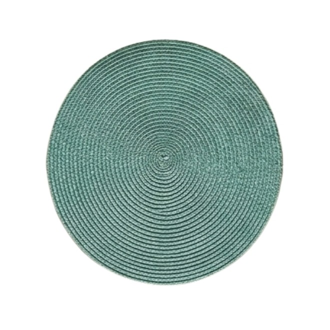 Individual centro Fibra Natural Verde...