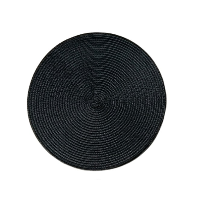 Individual centro Fibra Natural Negro...