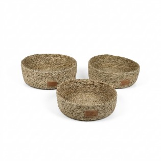 Canasto Fibra Natural set...